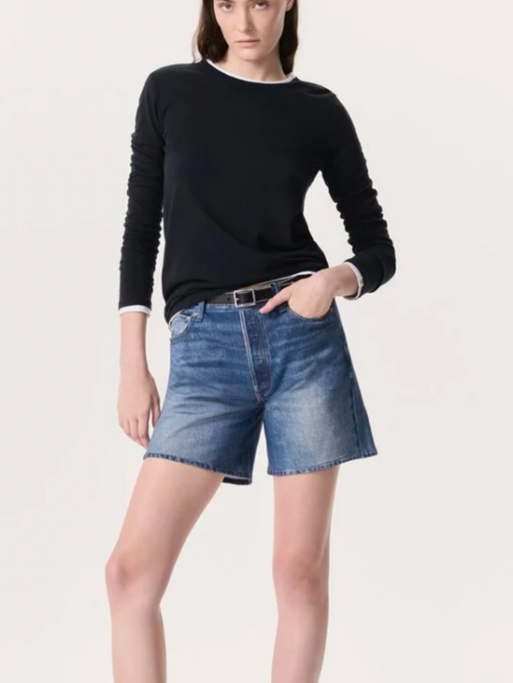 rag & bone Miramar Kaia Shorts Cosmos Size 25